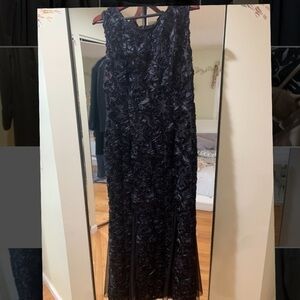 Long Black Evening Gown